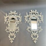 Pair C19th Continental Wall Mirrors