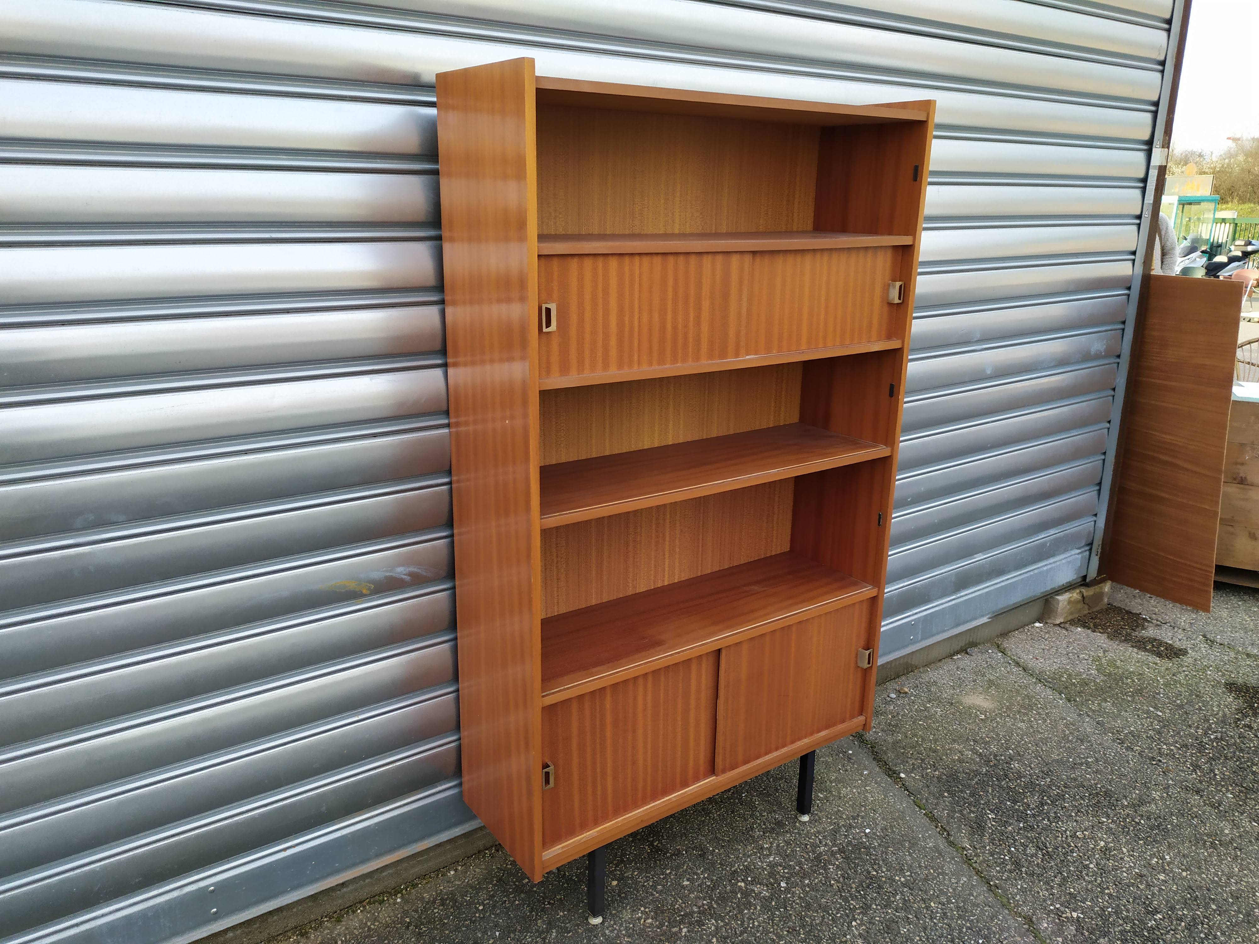 Vintage library shelf 1960