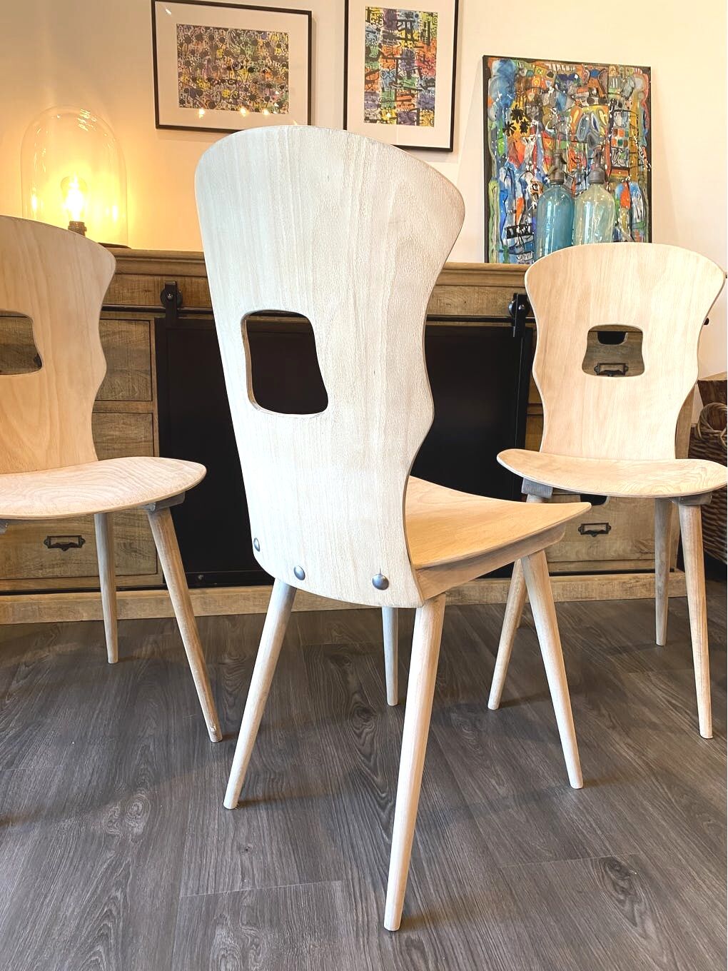 Baumann bistro series of 4 chairs