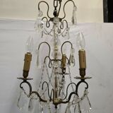 Bronze grapefruit chandelier