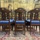 Suite de 6 chaises Anglaises - Victoriennes