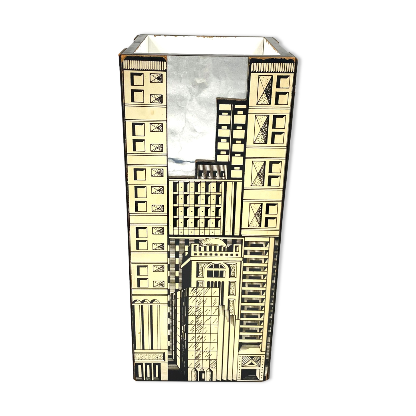 Architectural umbrella stand