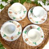 Antique porcelain coffee cups