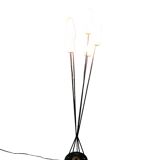 Lampadaire vintage des années 60 , 5 lumières