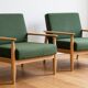 Pair of Scandinavian armchairs, Buzzy Space