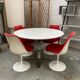 Suite of 4 tulip chairs by Eero Saarinen for Knoll, 1970