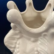 Sicilian Vase "Moorish Woman" in White Ceramic – Kersten