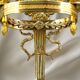 Paire Appliques en Bronze Doré, Style Directoire, Deux lumières