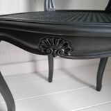 Paire de chaises cannées