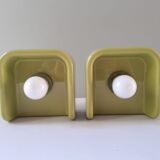 Guzzini wall lights by Makio Hasuike