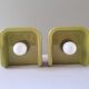 Guzzini wall lights by Makio Hasuike