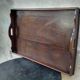 Large wooden serving tray 68 x 46