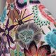 Pair of toad armchairs Napoleon III tapestry missoni italy