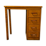 Vintage desk in light wood