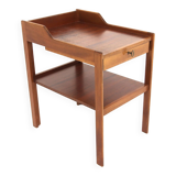 Scandinavian mahogany bedside table, Sweden, 1950