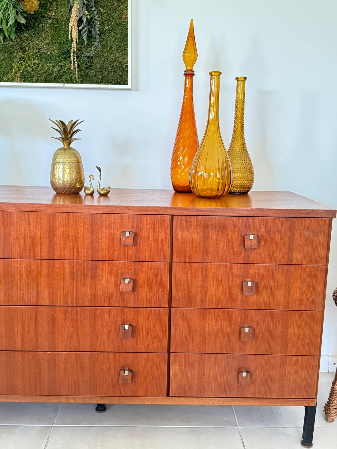 Vintage Scandinavian teak sideboard