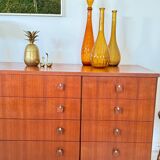Scandinavian style vintage teak sideboard
