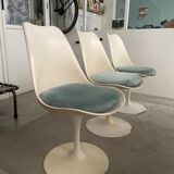6 chaises Eero Saarinen Knoll