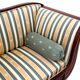 Biedermeier sofa, northern europe, circa 1860. after renovation