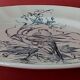 Plate Longchamp Earth model railway scenery parakeets Congo