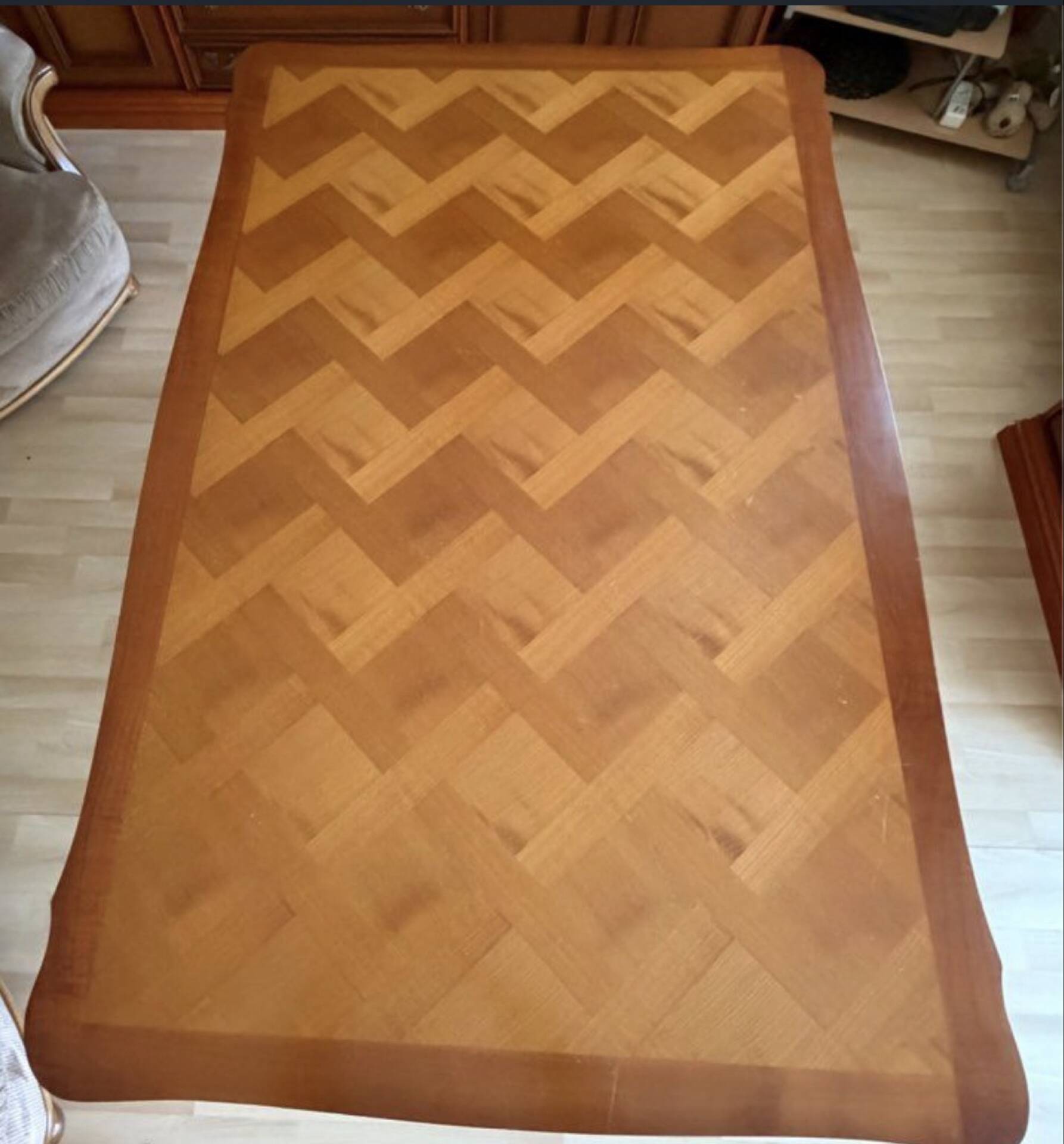 Rustic dining table