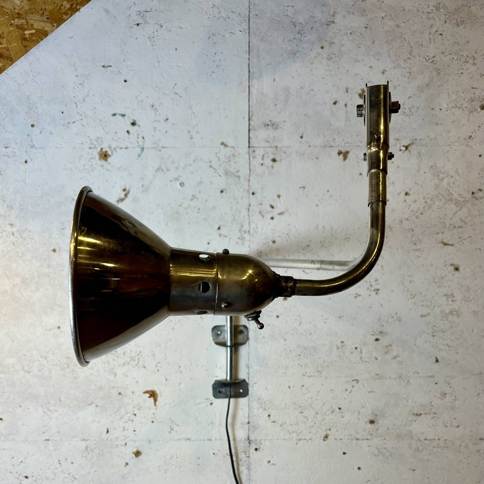 SEPA industrial wall light – France, 1930s–1940s