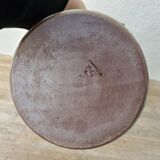 Signed sandstone lantern candle holder