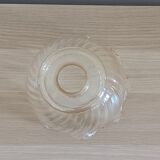 Tinted glass globe pendant light