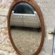 Miroir ovale art déco