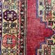Vintage turkish oushak rug 192x112 cm
