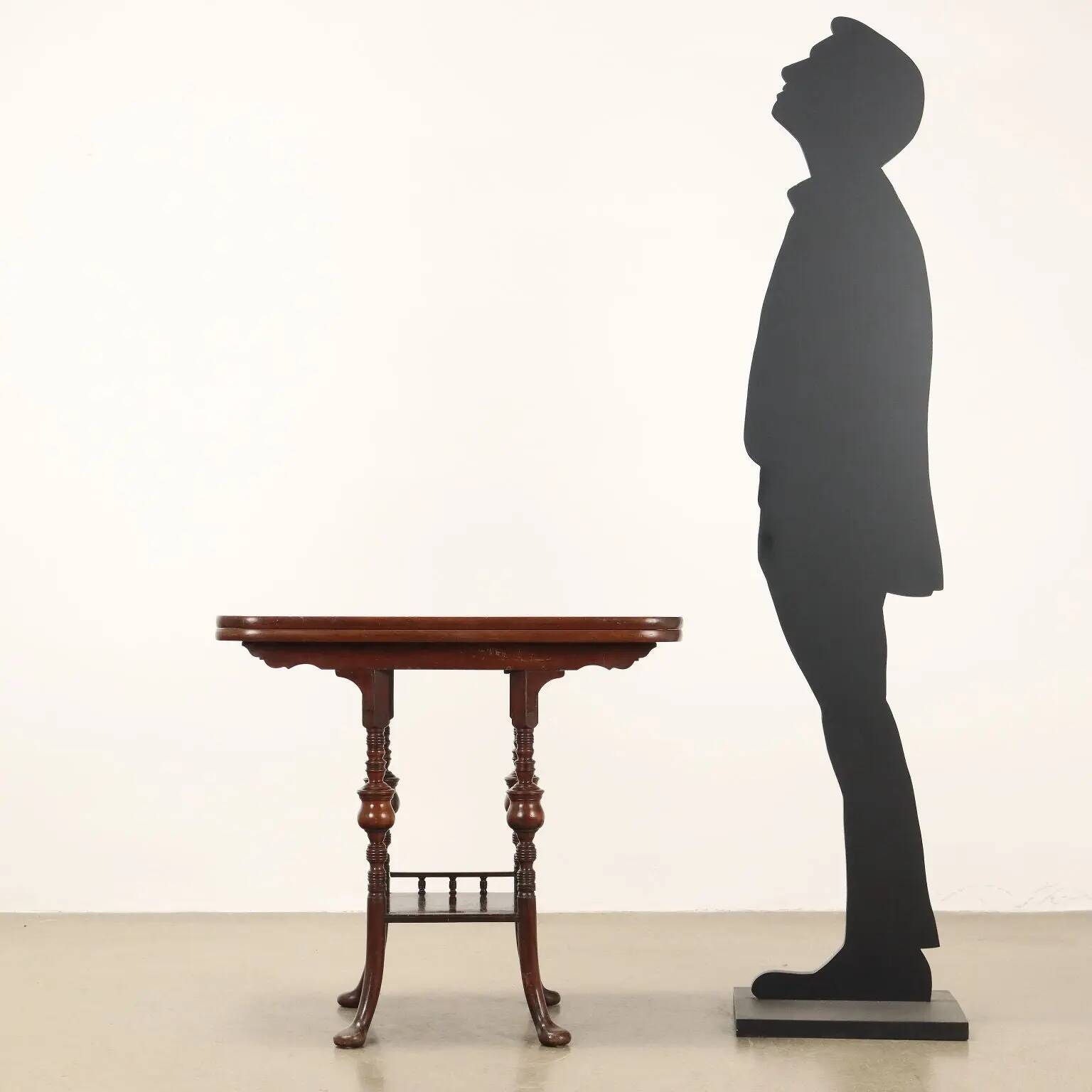 Table basse ancienne victorienne en acajou, Angleterre, XIXe siècle