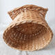 armchair basket in wicker / rattan, child, vintage
