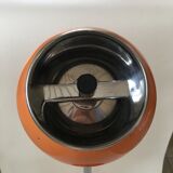 Standing ashtray, orange, 1970s