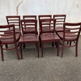 Set of 8 restaurant chairs