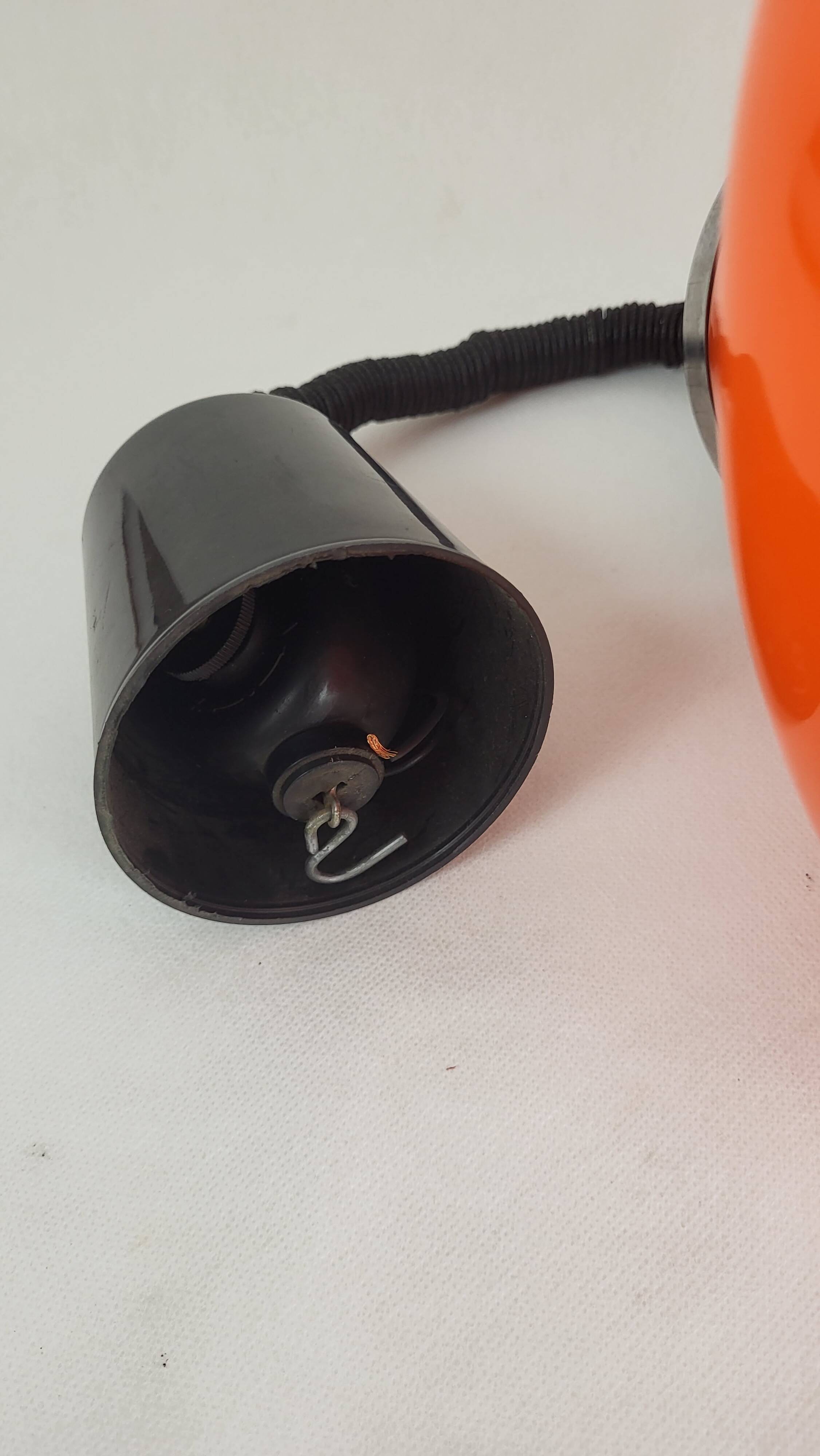 Suspension Honsel Leuchten orange