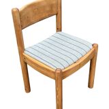 Vintage set of four Pinewood dining chairs Denmark