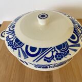 Soupière in porcelain of limoges modern form
