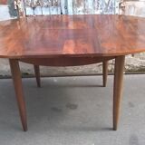 Table a rallonge en palissandre scandinave