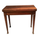 Rectangular console that transforms into a game table.