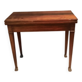 Console  rectangulaire transformable en table à jeu