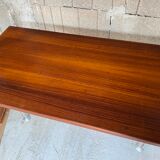 Modular system library Scandinavian teak Roche Bobois 70s