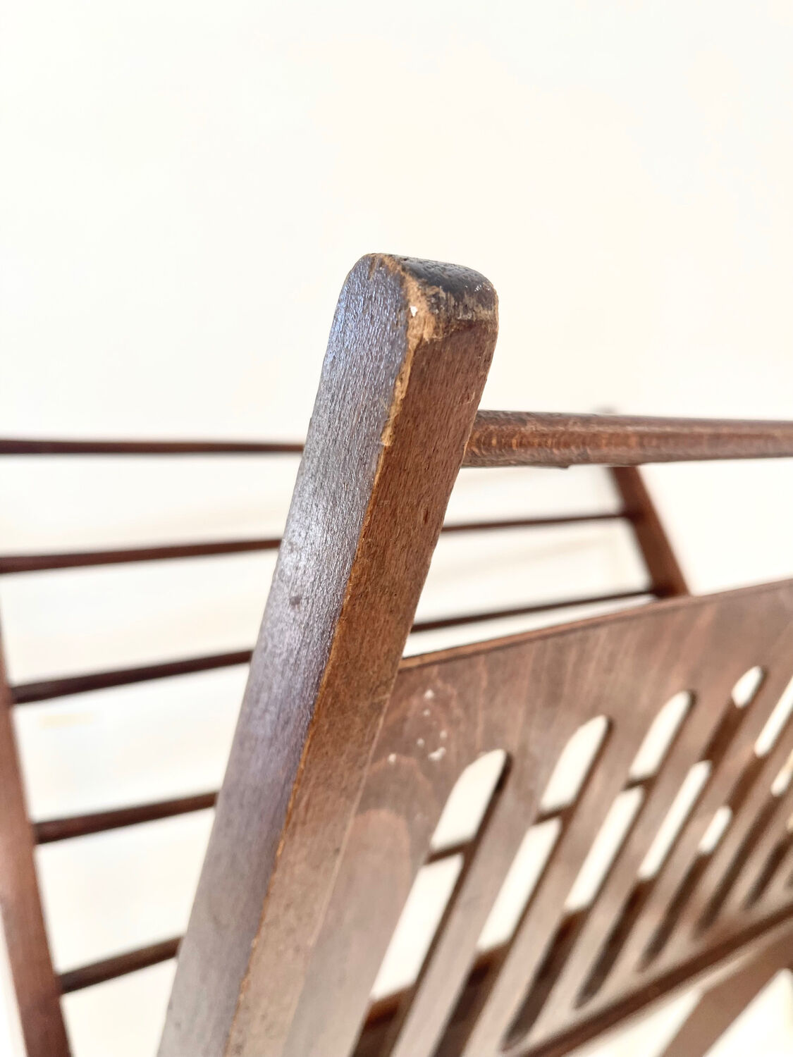 Folding magazine rack Cees Braakman – Teak – Netherlands, 1960s