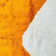 Handmade pure wool Beni Ouraine rug, size 250 x 250 cm