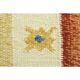 1970s Vintage Turkish Oushak Handmade Wool Cotton Beige Runner Rug 73x289