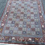 Tapis d'orient iran Moud. Laine et soie: 1.96 X 3.03 M
