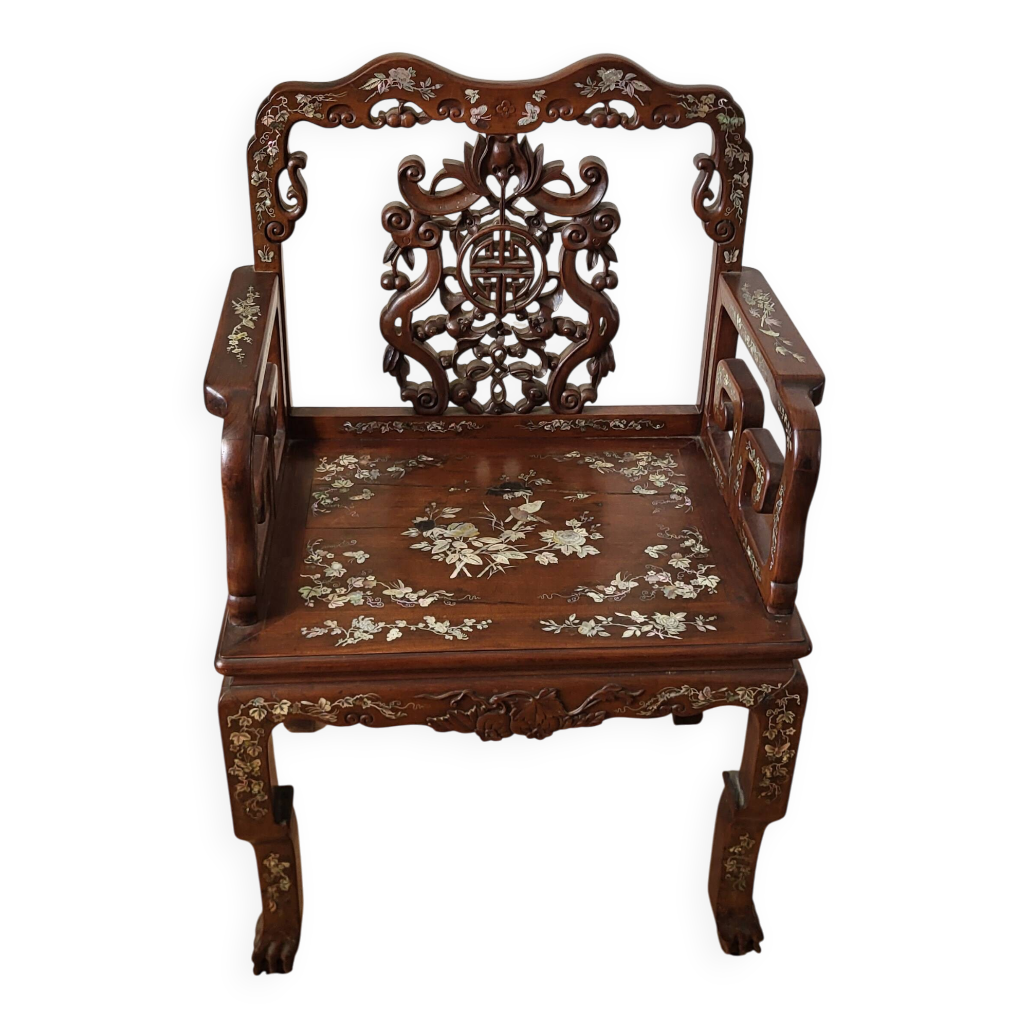 Fauteuil Indochinois années 1920/1930