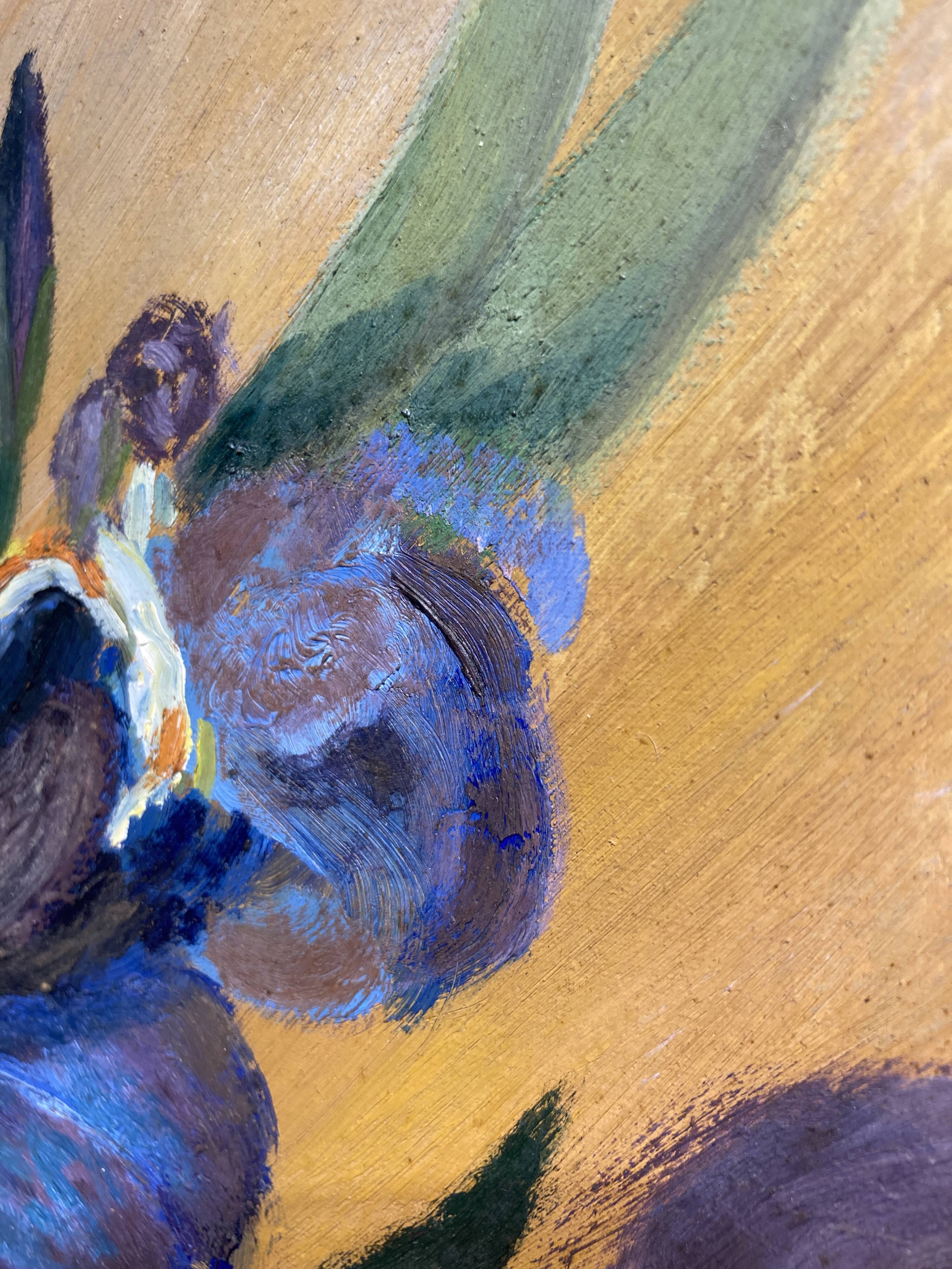 Original acrylic framed on two sides by J. Sabyt