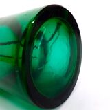 Scandinavian lamp in green incalmo glass Hadeland Glassverk - Høvik Verk 1960