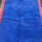Moroccan rug made of natural wool, handmade, 3x2 m.