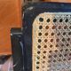 Folding cane chairs